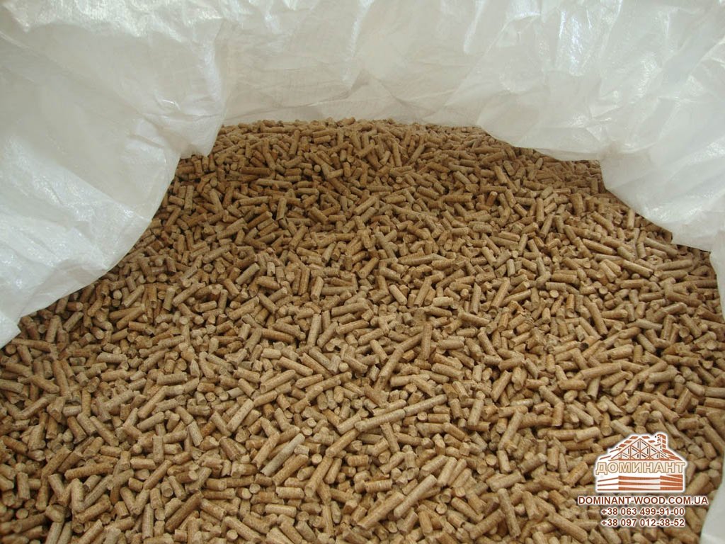 Wood pellets. Price