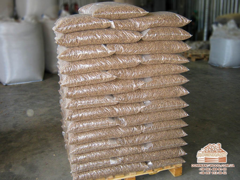 Wood pellets. Price